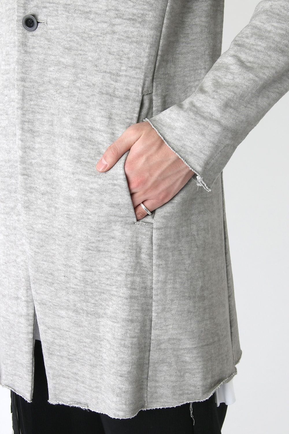 Hanging Inlay Long Jacket