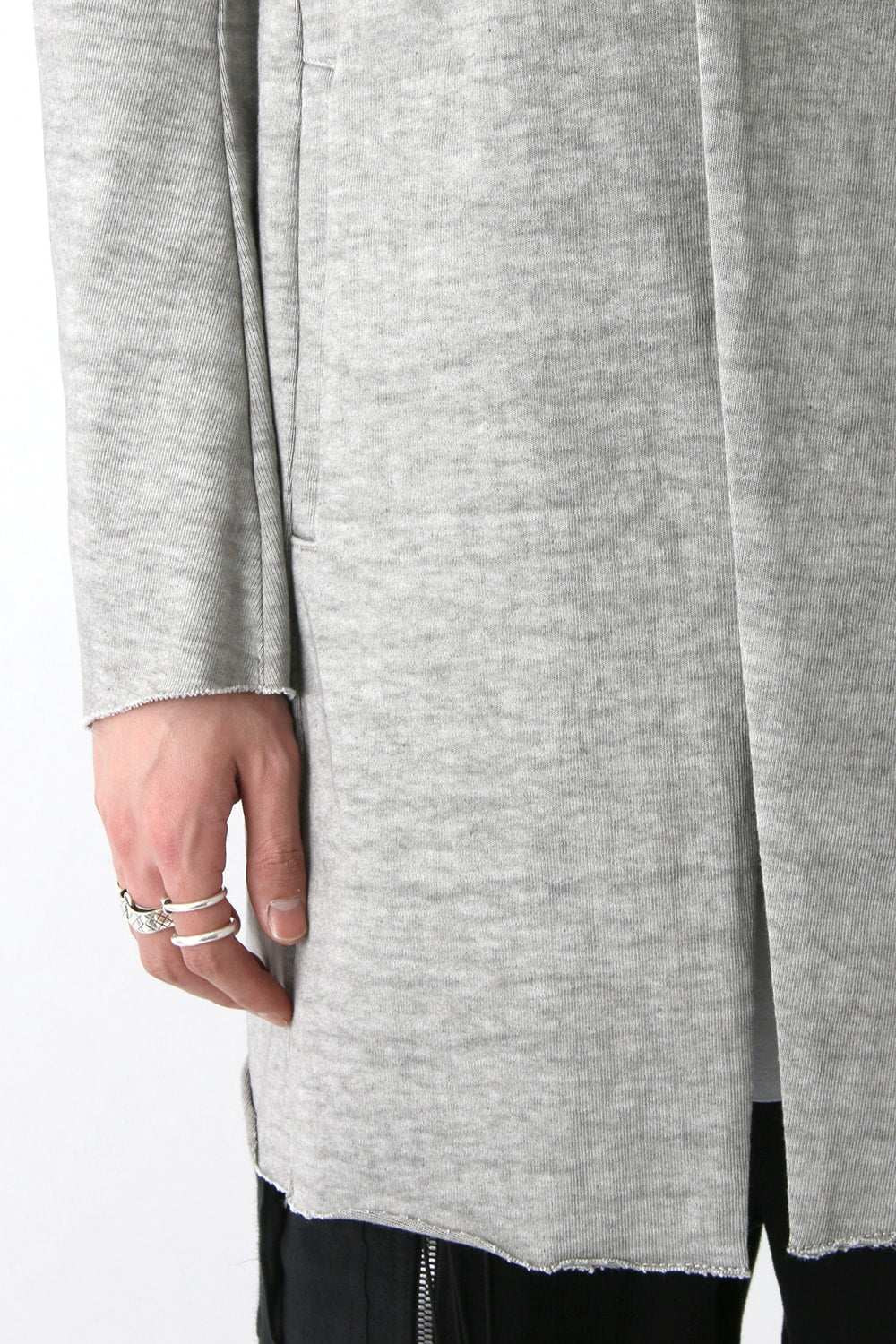 Hanging Inlay Long Jacket