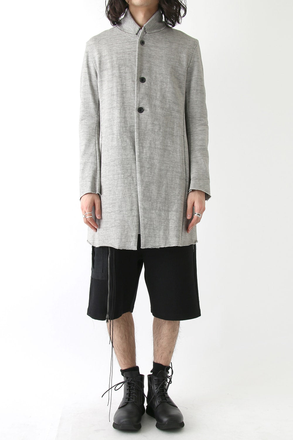 Hanging Inlay Long Jacket