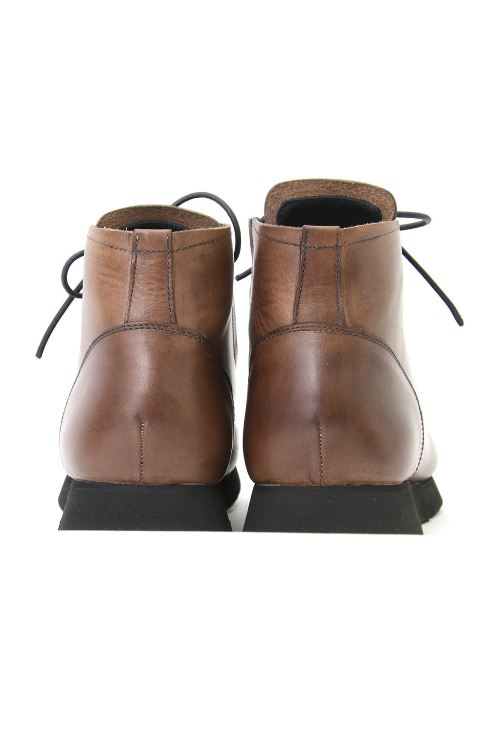 Leather High Cut Sneakers