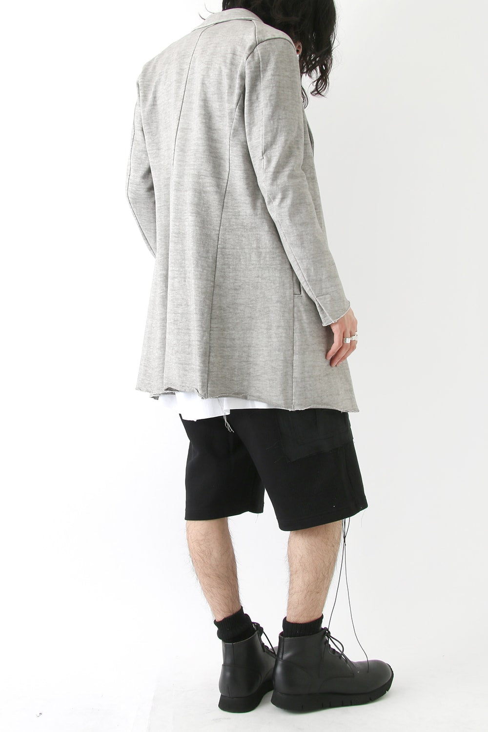 Hanging Inlay Long Jacket