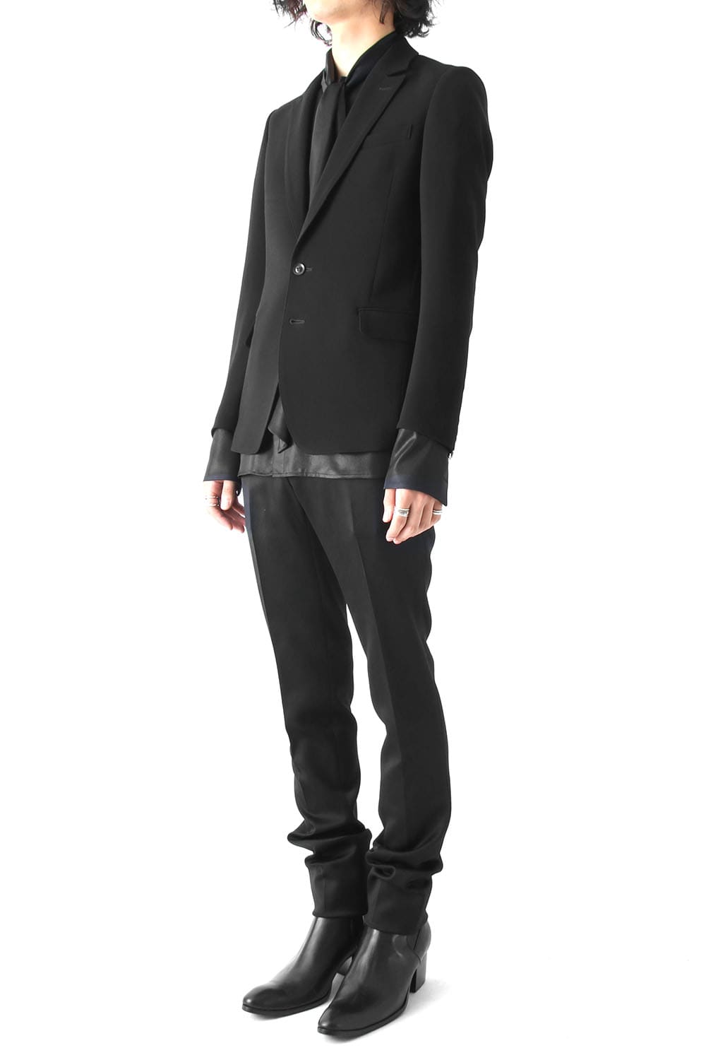 TUXEDO CLOTH STRETCH PANTS