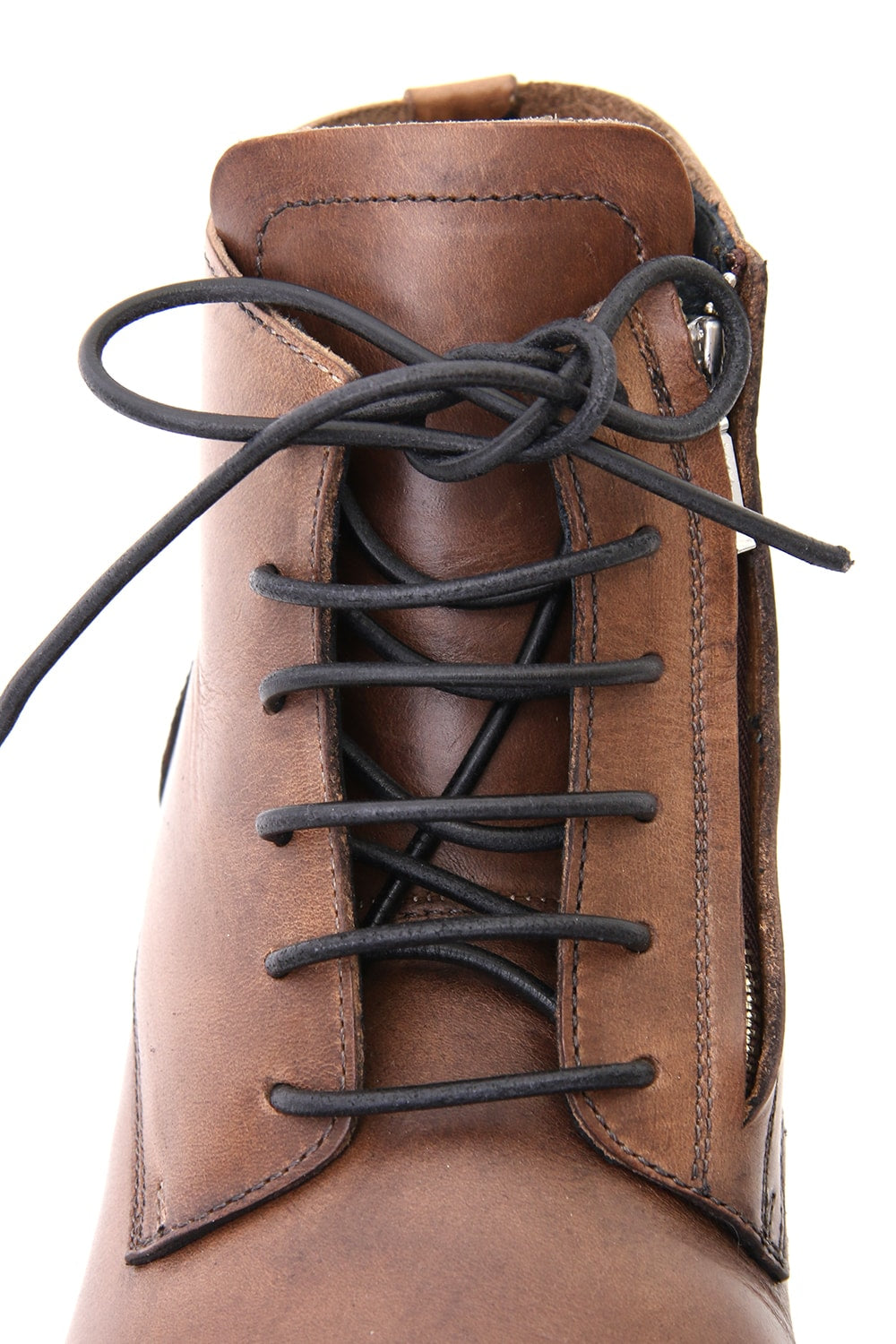 Leather High Cut Sneakers