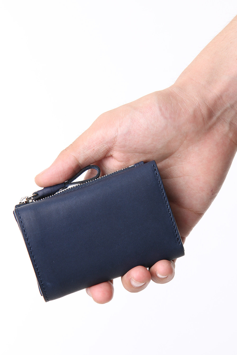 connect wallet mini - Glove Steer Leather D.Navy