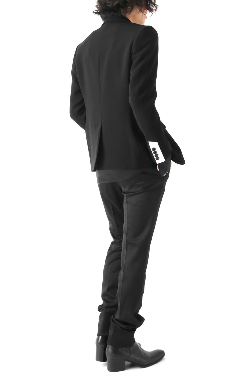 TUXEDO CLOTH STRETCH PANTS