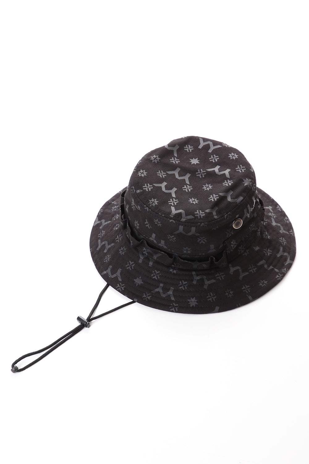 New Era Monogram print YY LOGO Adventure Hat