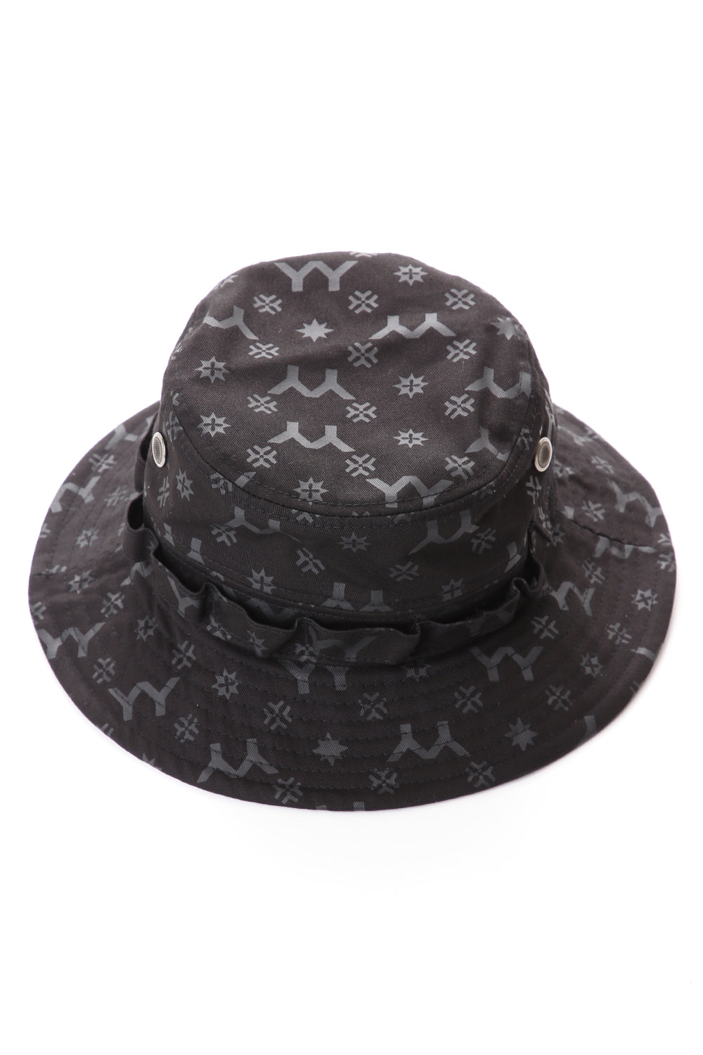 New Era Monogram print YY LOGO Adventure Hat