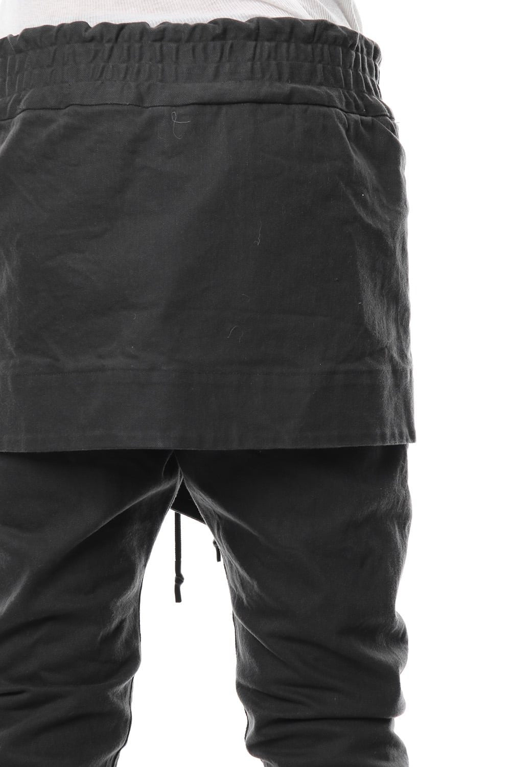 Drill Slab Stretch Oli Paraffin Apron Pants RB-045 GRPHITE