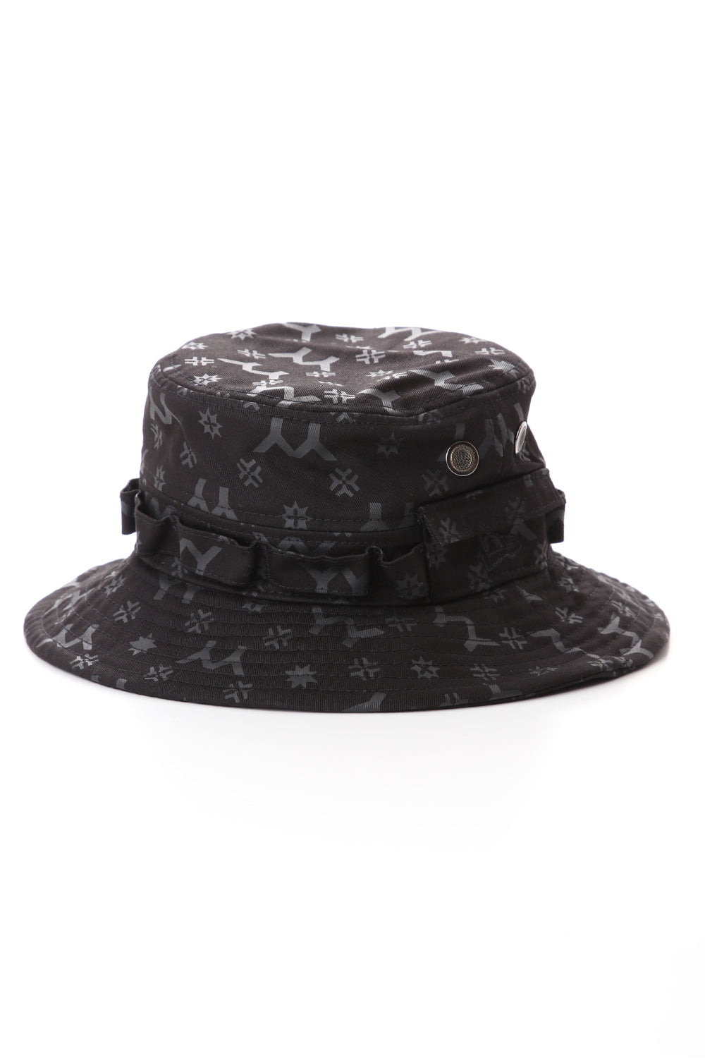 New Era Monogram print YY LOGO Adventure Hat