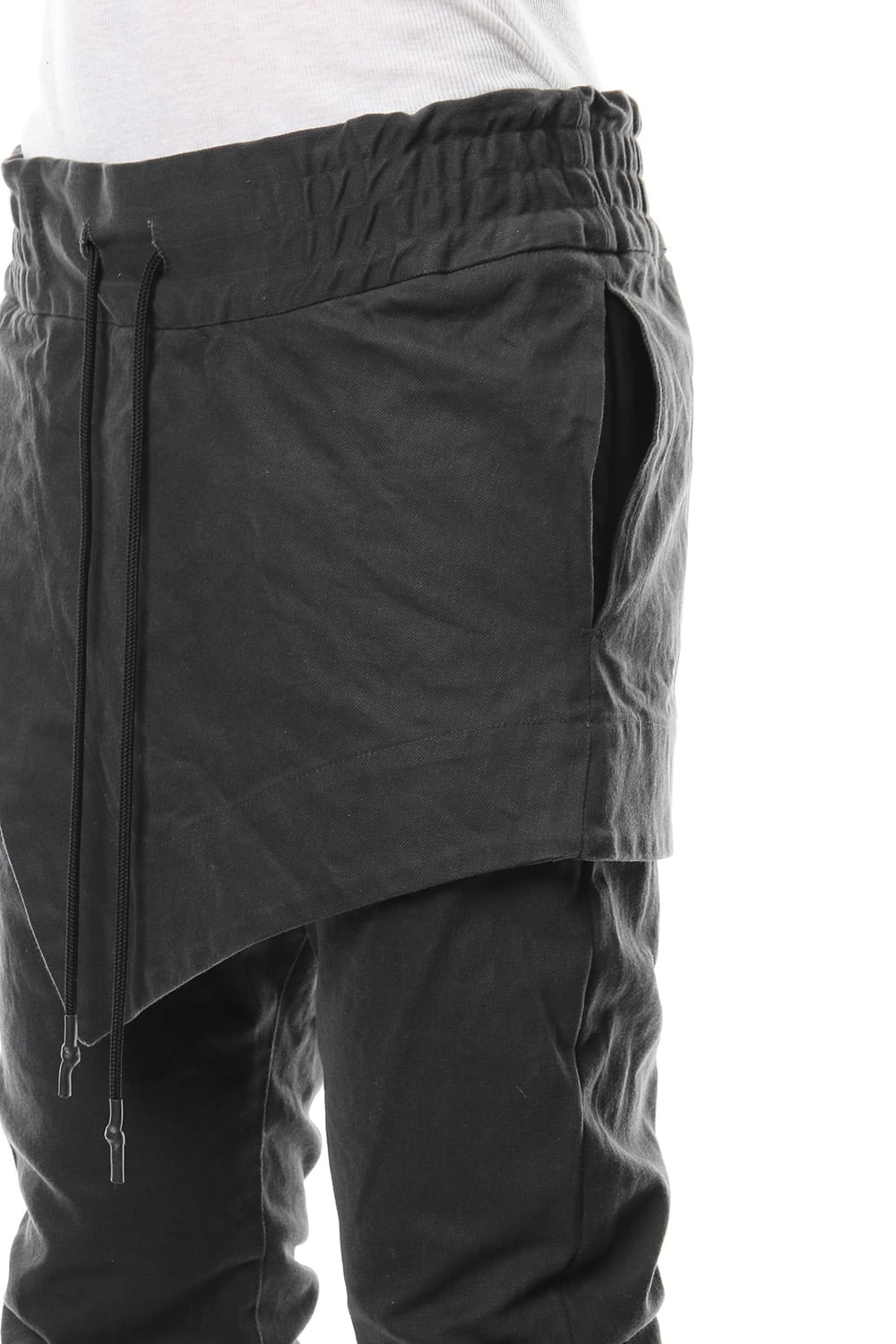 Drill Slab Stretch Oli Paraffin Apron Pants RB-045 GRPHITE