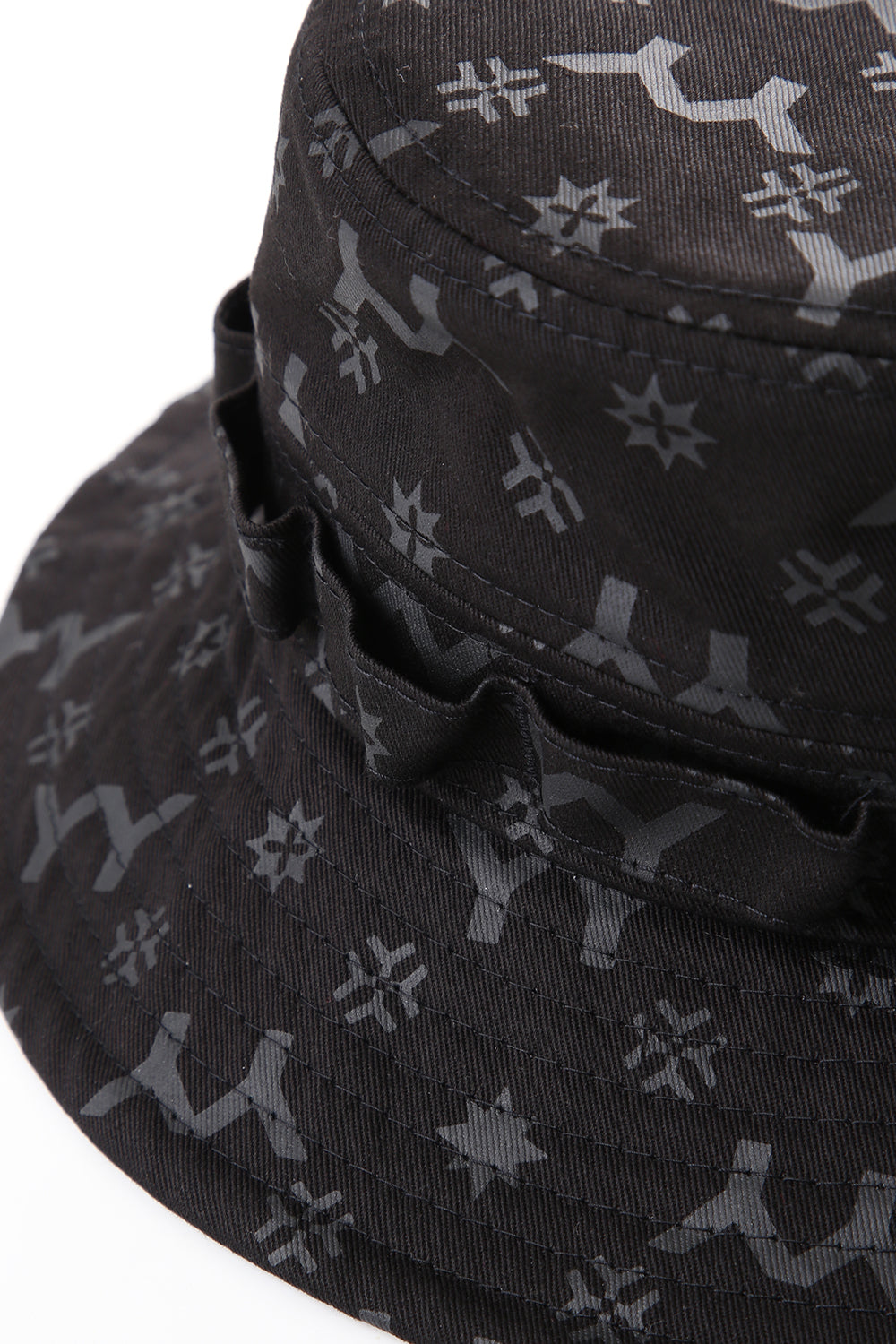 New Era Monogram print YY LOGO Adventure Hat