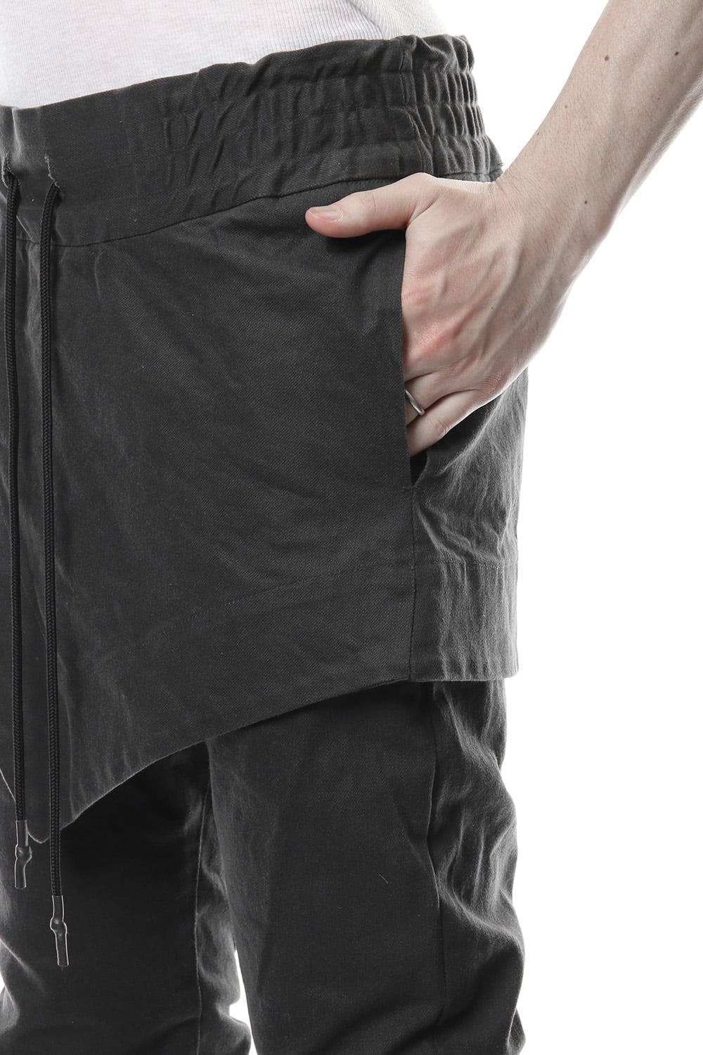 Drill Slab Stretch Oli Paraffin Apron Pants RB-045 GRPHITE