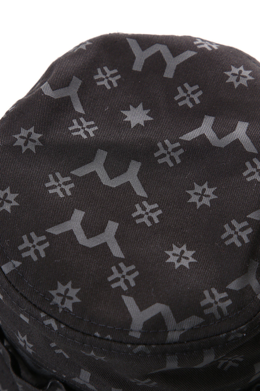 New Era Monogram print YY LOGO Adventure Hat