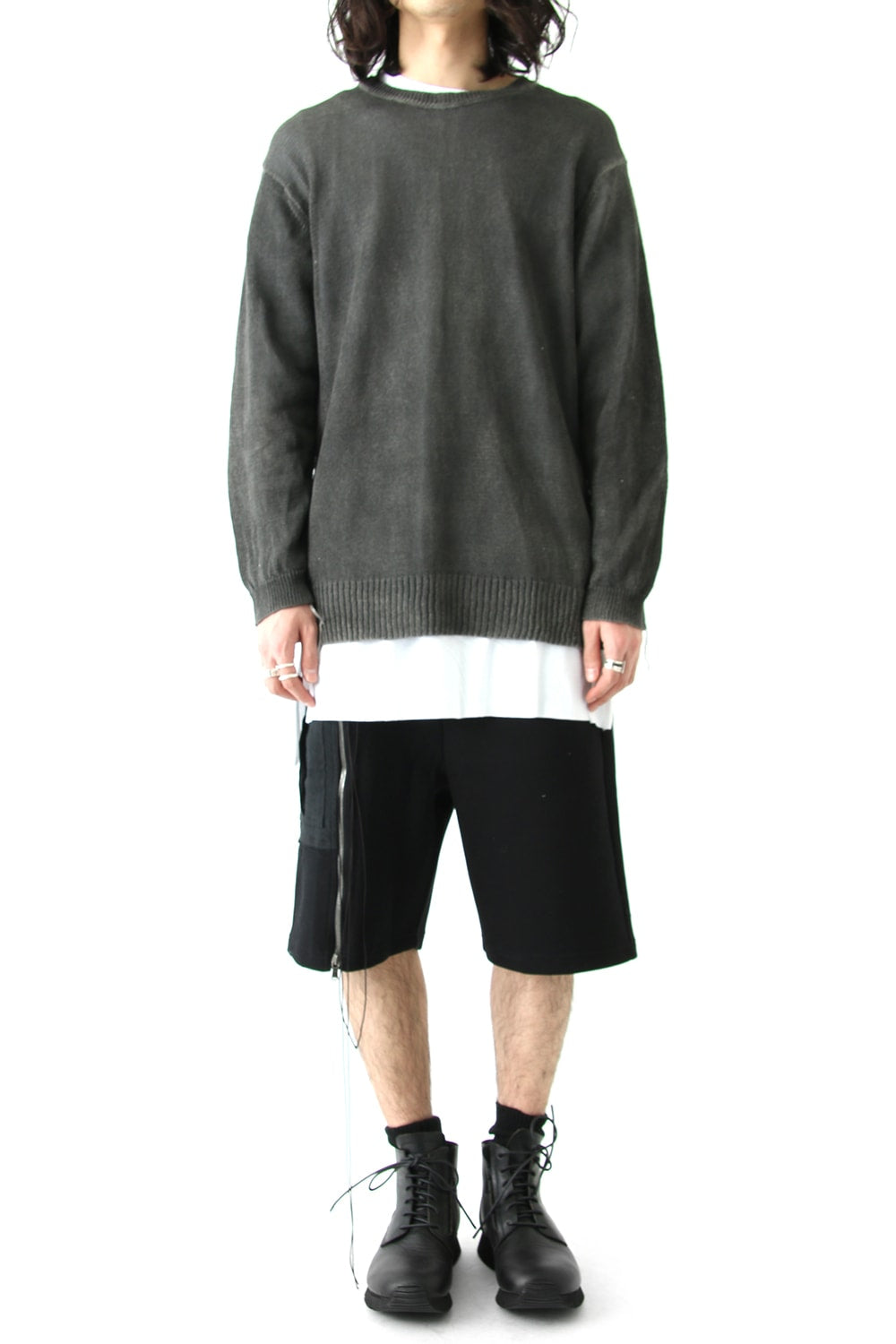 Separated Hem Knit