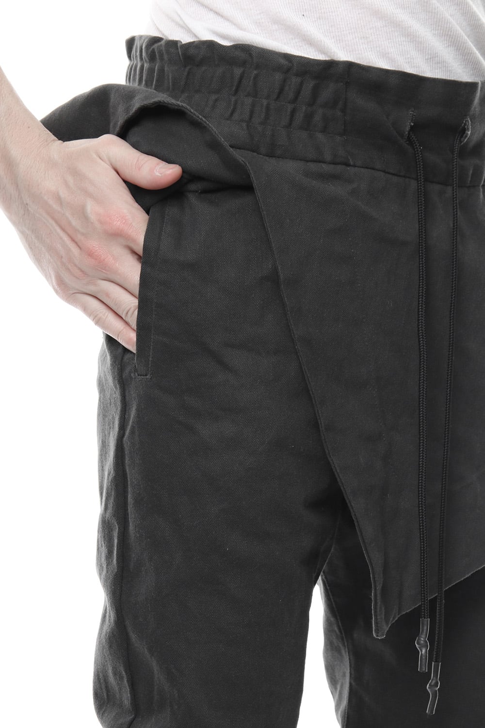 Drill Slab Stretch Oli Paraffin Apron Pants RB-045 GRPHITE