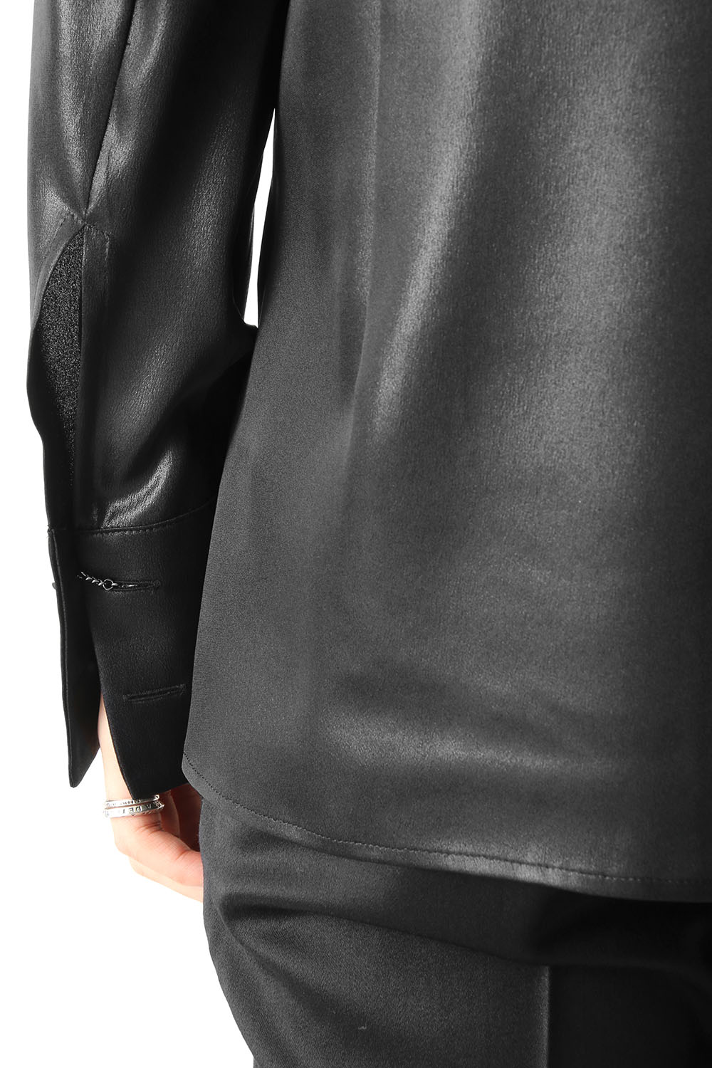 METALIC GEORGETTE SHIRT