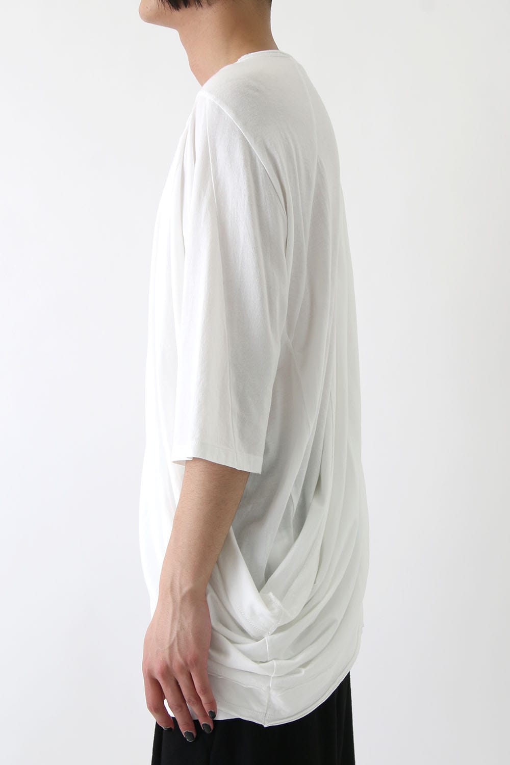 17PFW Seamed Hoop Cut & Sewn WHITE