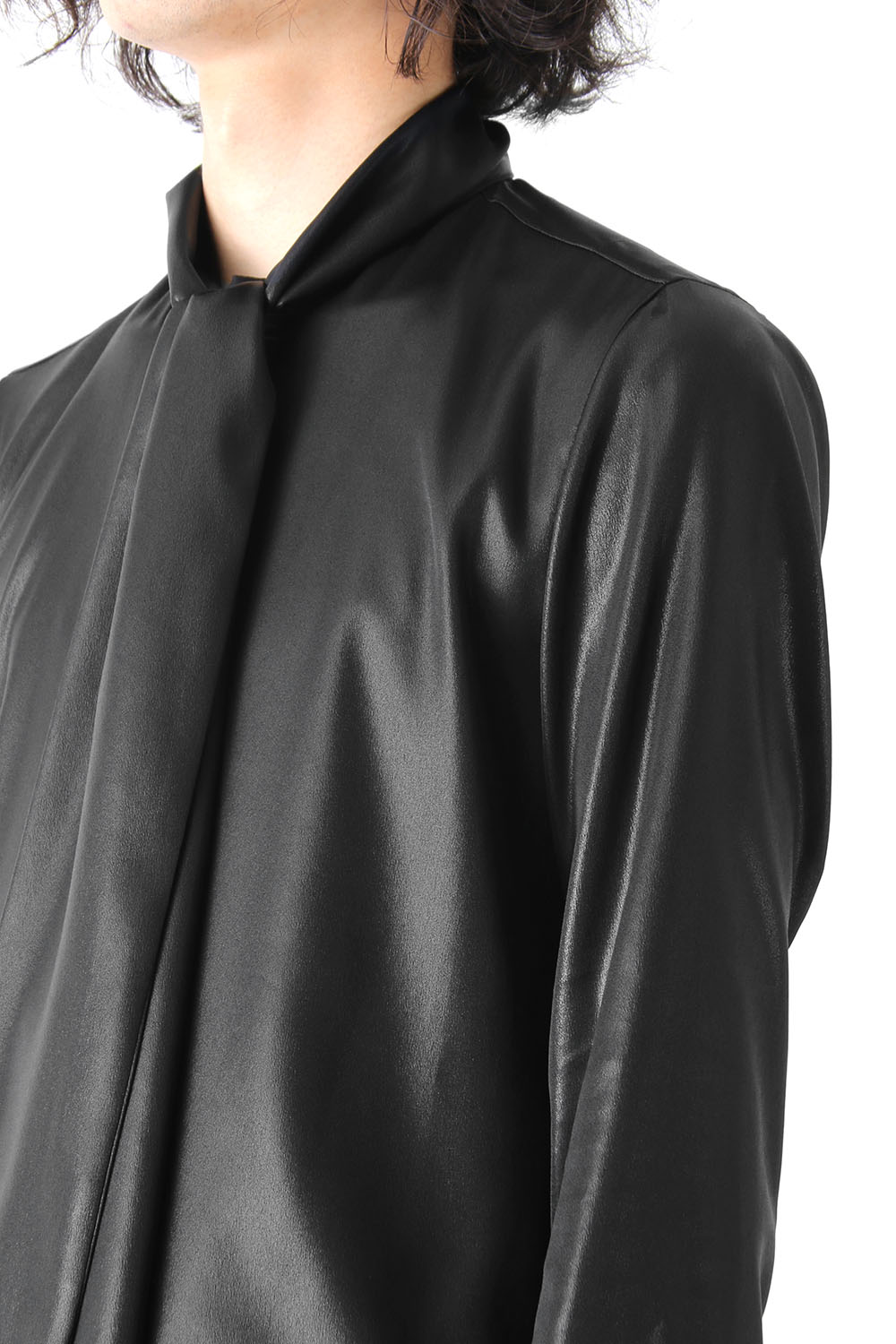 METALIC GEORGETTE SHIRT