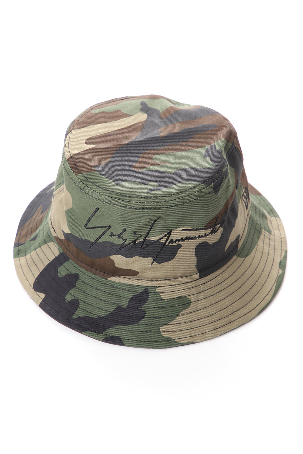 New Era Camouflage print YY LOGO Bucket hat