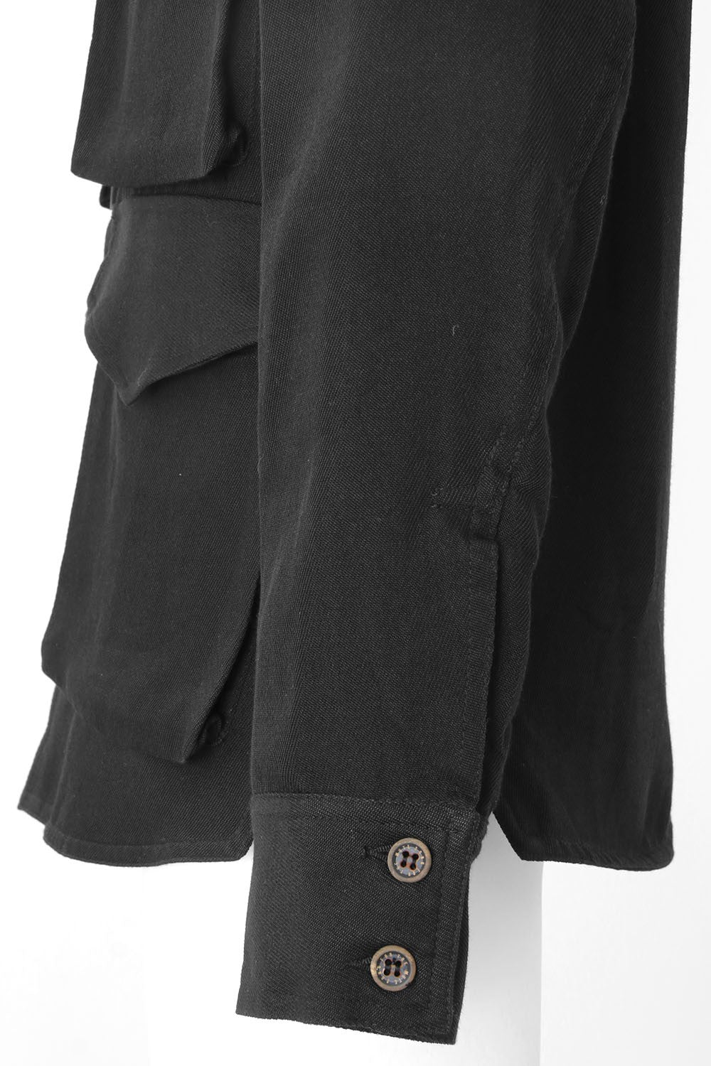 DRILL RAYON 4 POCKET SQUARE JACKET