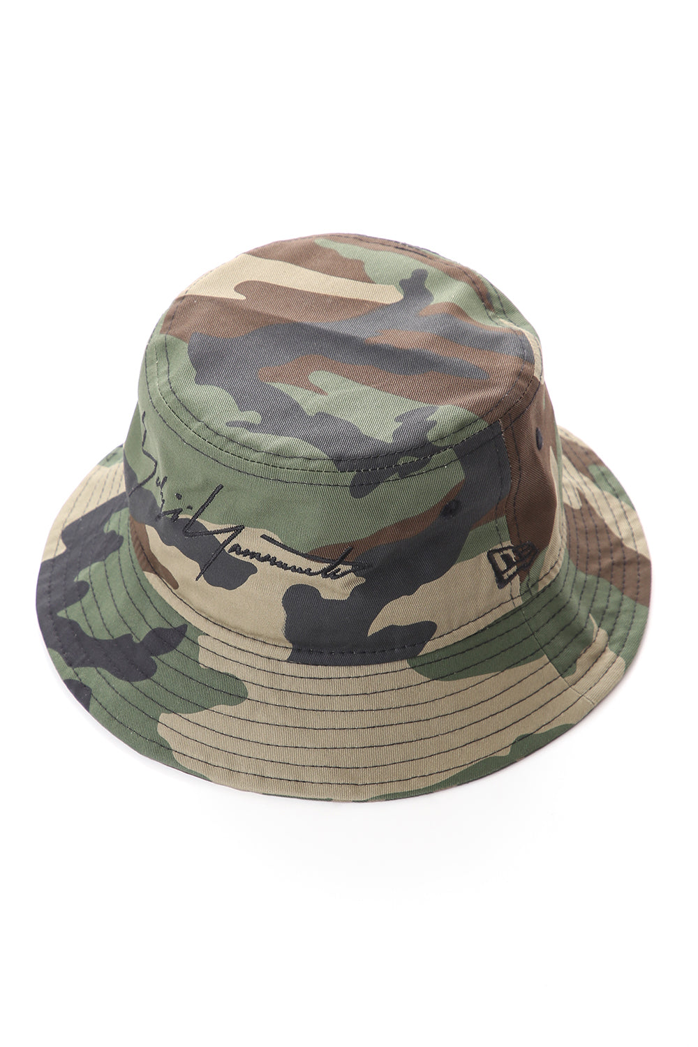 New Era Camouflage print YY LOGO Bucket hat