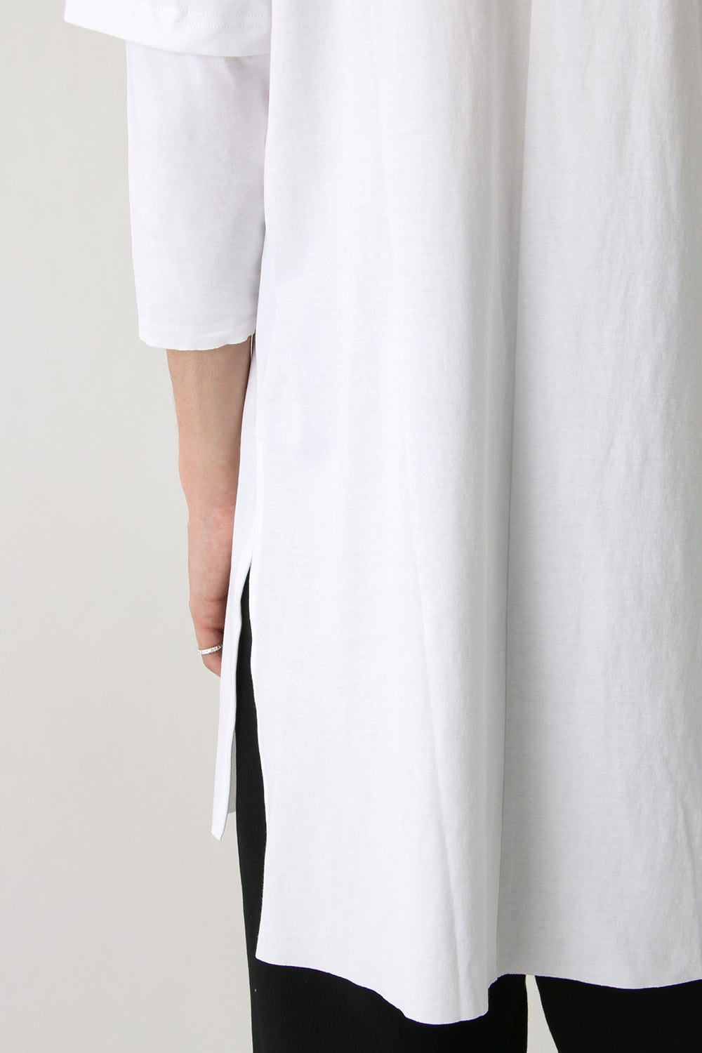 Smooth Layered Three Quarter Sleeve Tee