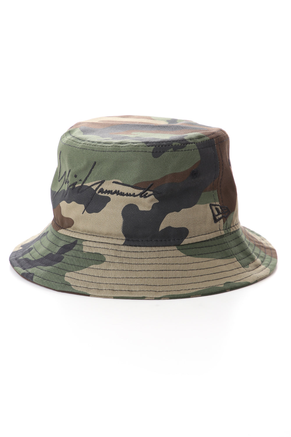 New Era Camouflage print YY LOGO Bucket hat