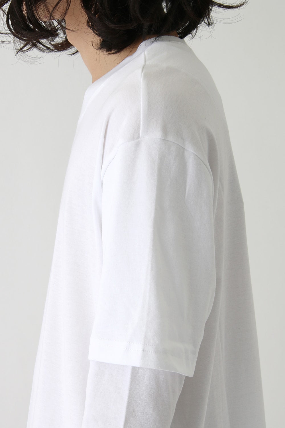 Smooth Layered Three Quarter Sleeve Tee