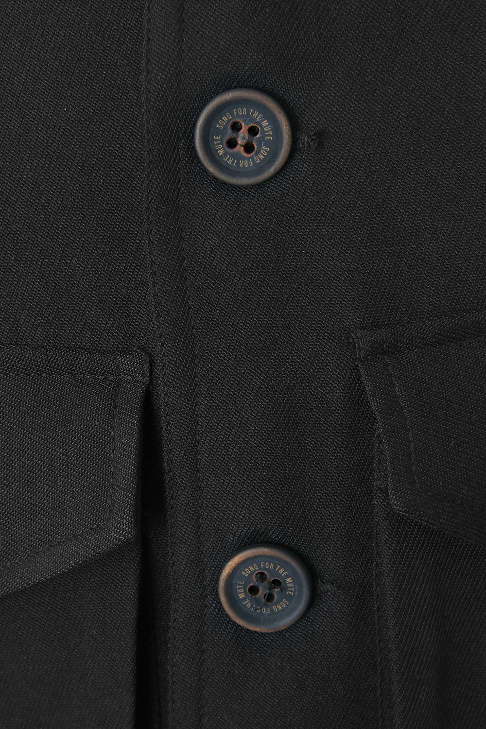 DRILL RAYON 4 POCKET SQUARE JACKET