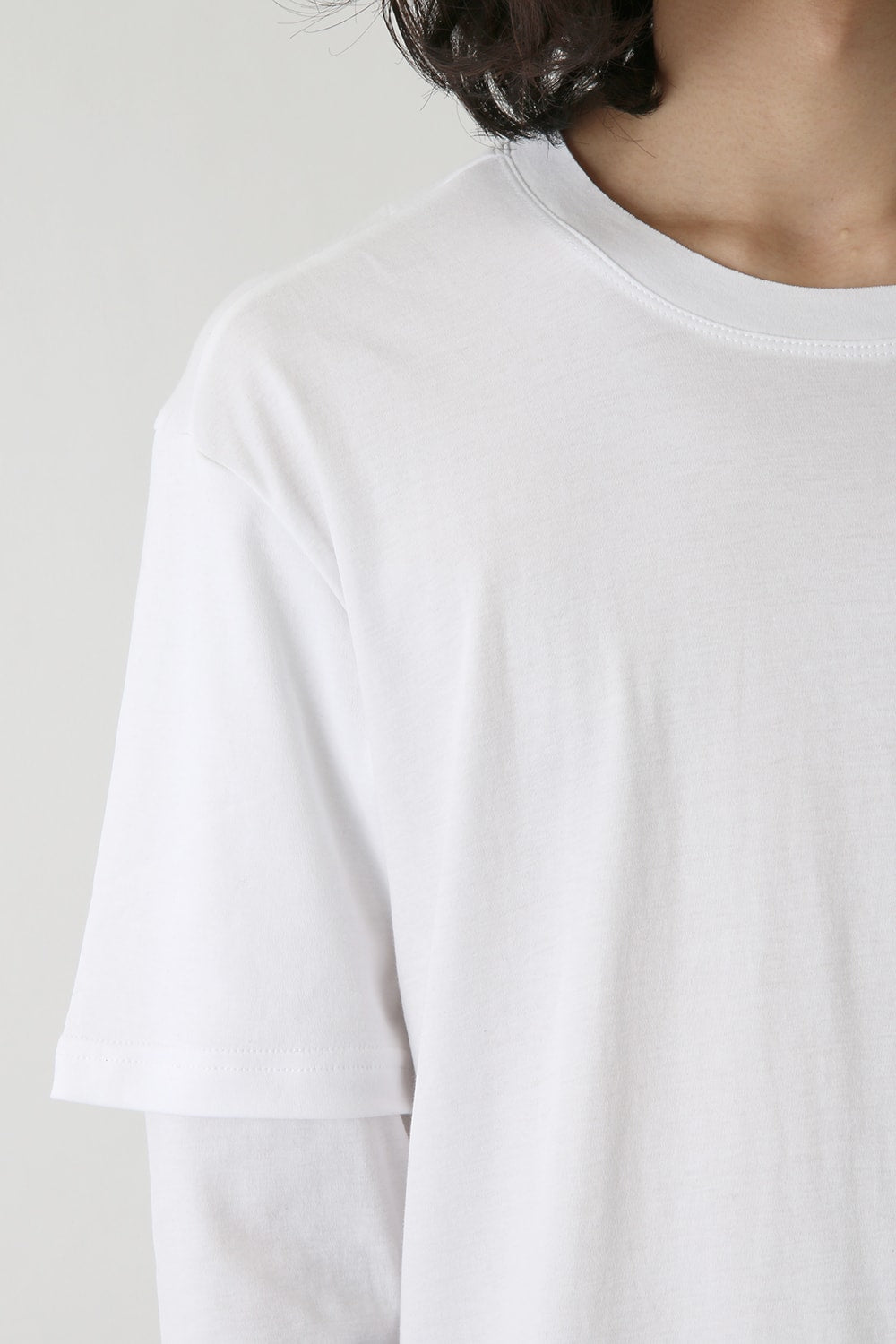 Smooth Layered Three Quarter Sleeve Tee