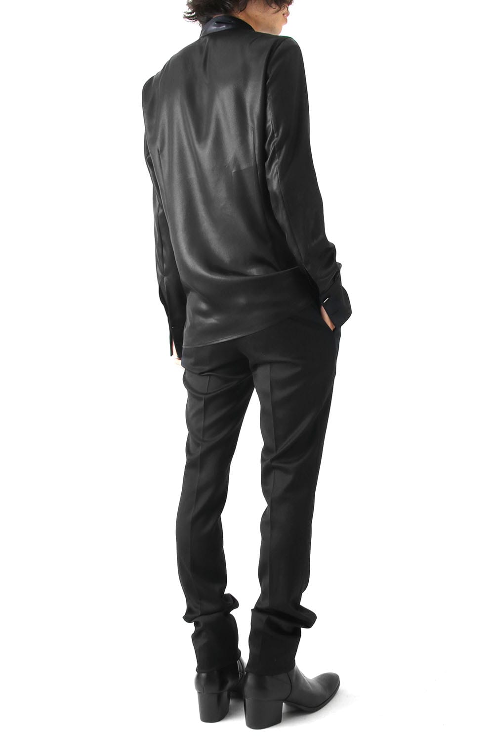 METALIC GEORGETTE SHIRT