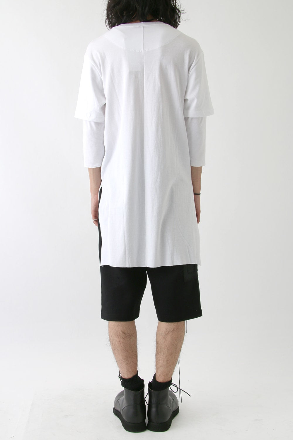 Smooth Layered Three Quarter Sleeve Tee