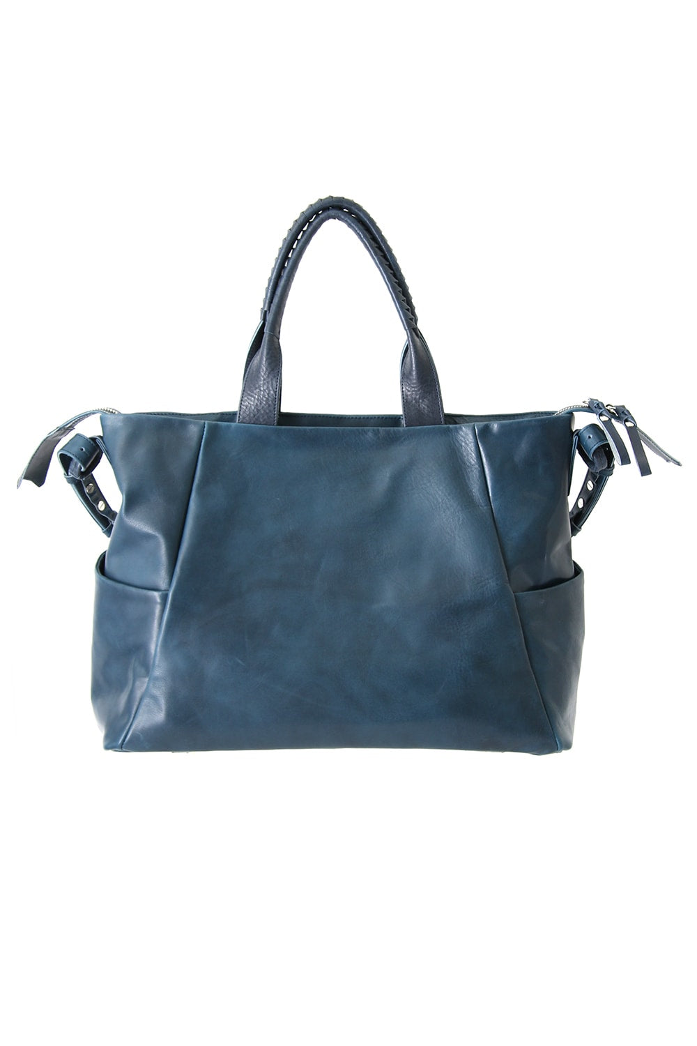 Wall shoulder bag - Cow Mineral - Dark Navy