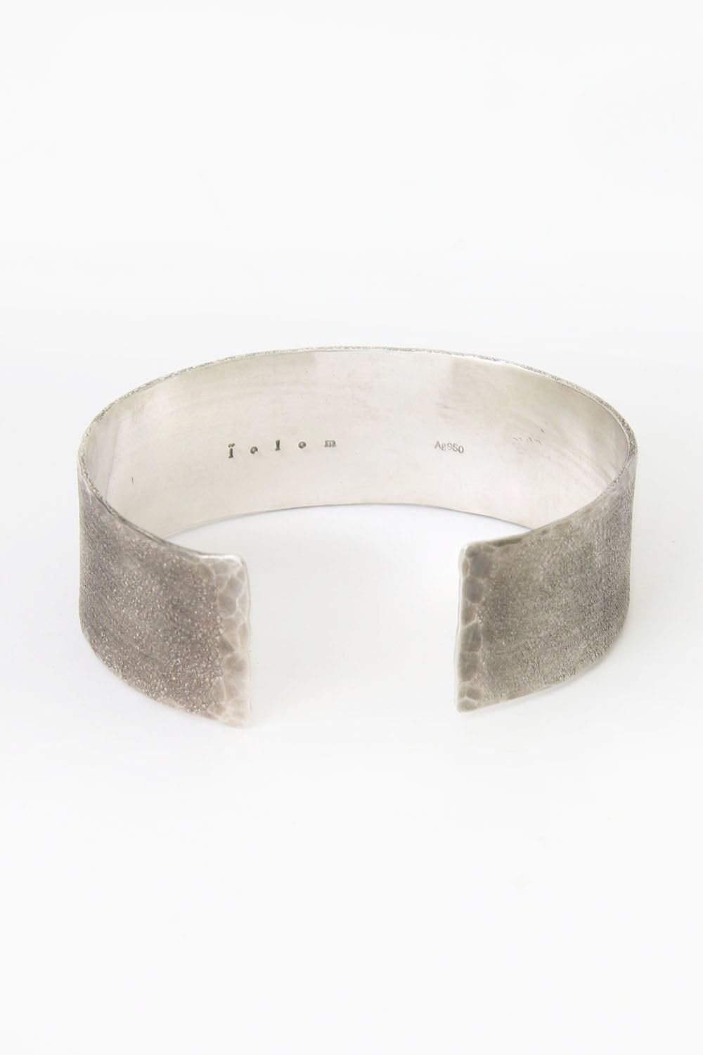 Rusty Silver Bangle