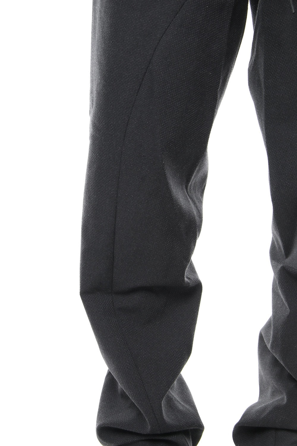 Dobby Pin Head Draping Wide Pants RB-020 CB.Black