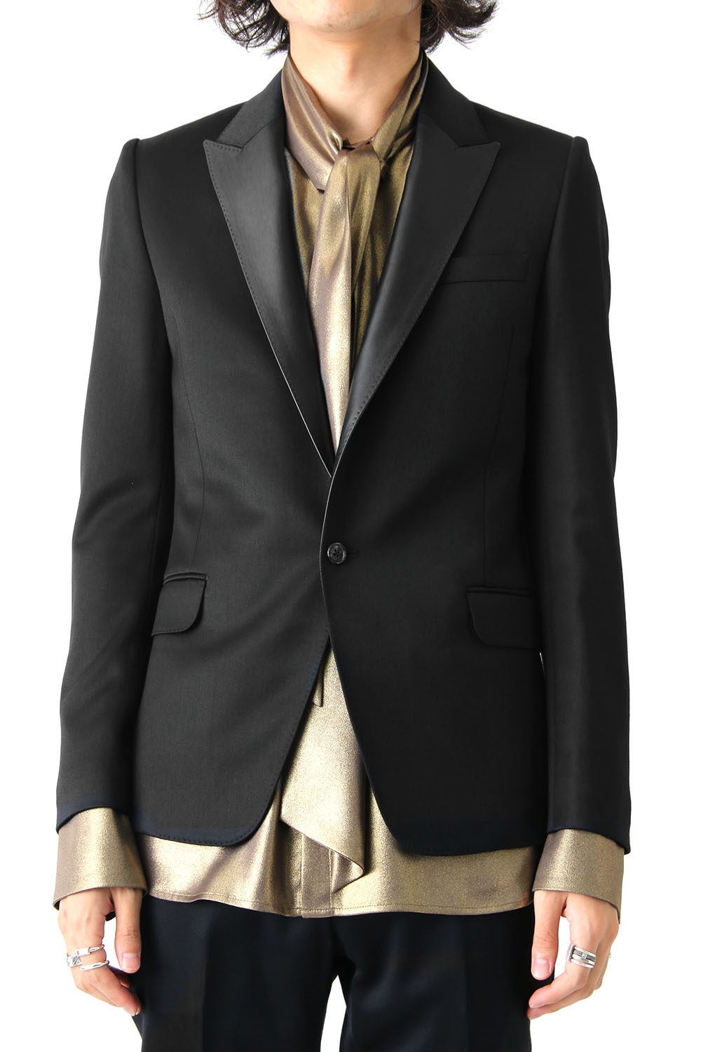 TUXEDO CLOTH STRETCH JACKET