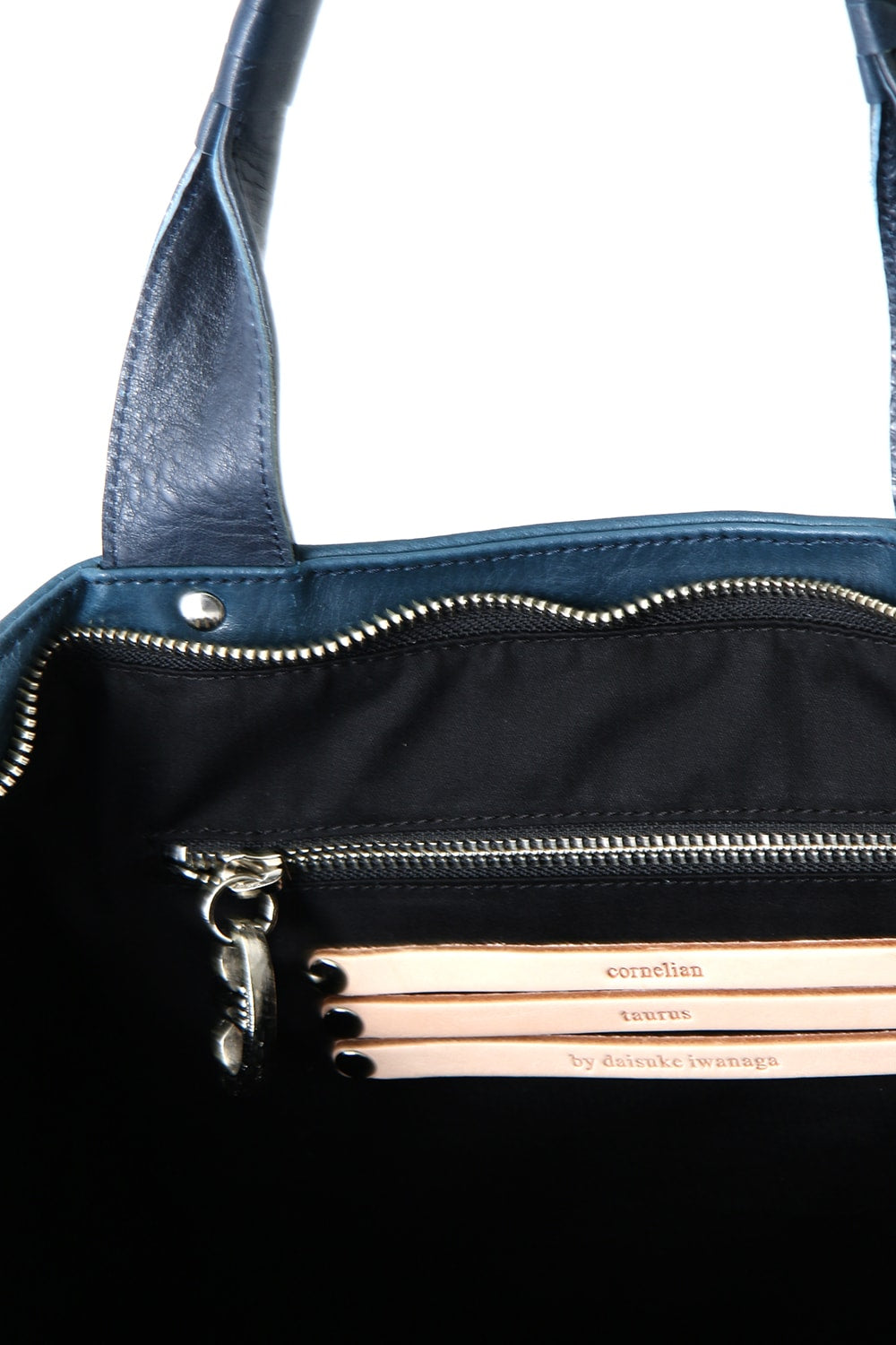 Wall shoulder bag - Cow Mineral - Dark Navy