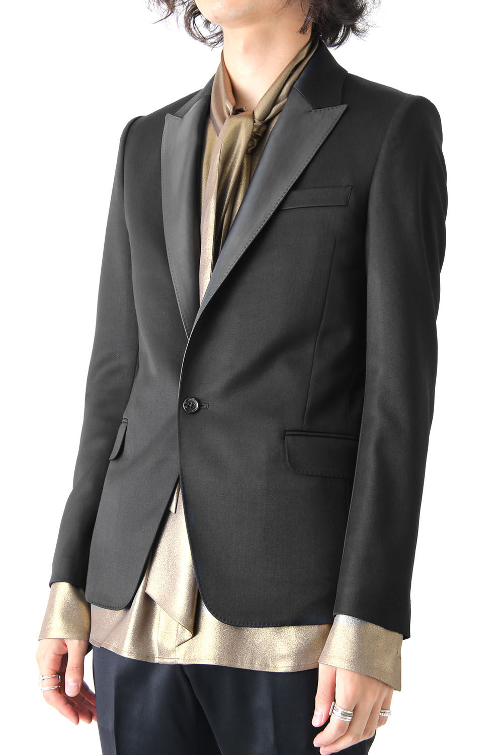 TUXEDO CLOTH STRETCH JACKET