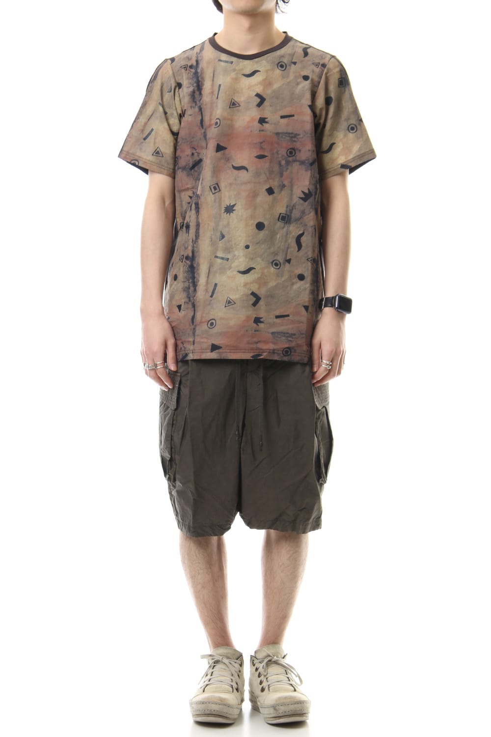 Short sleeve Shinsaku Nagata × DEVOA Loose fit