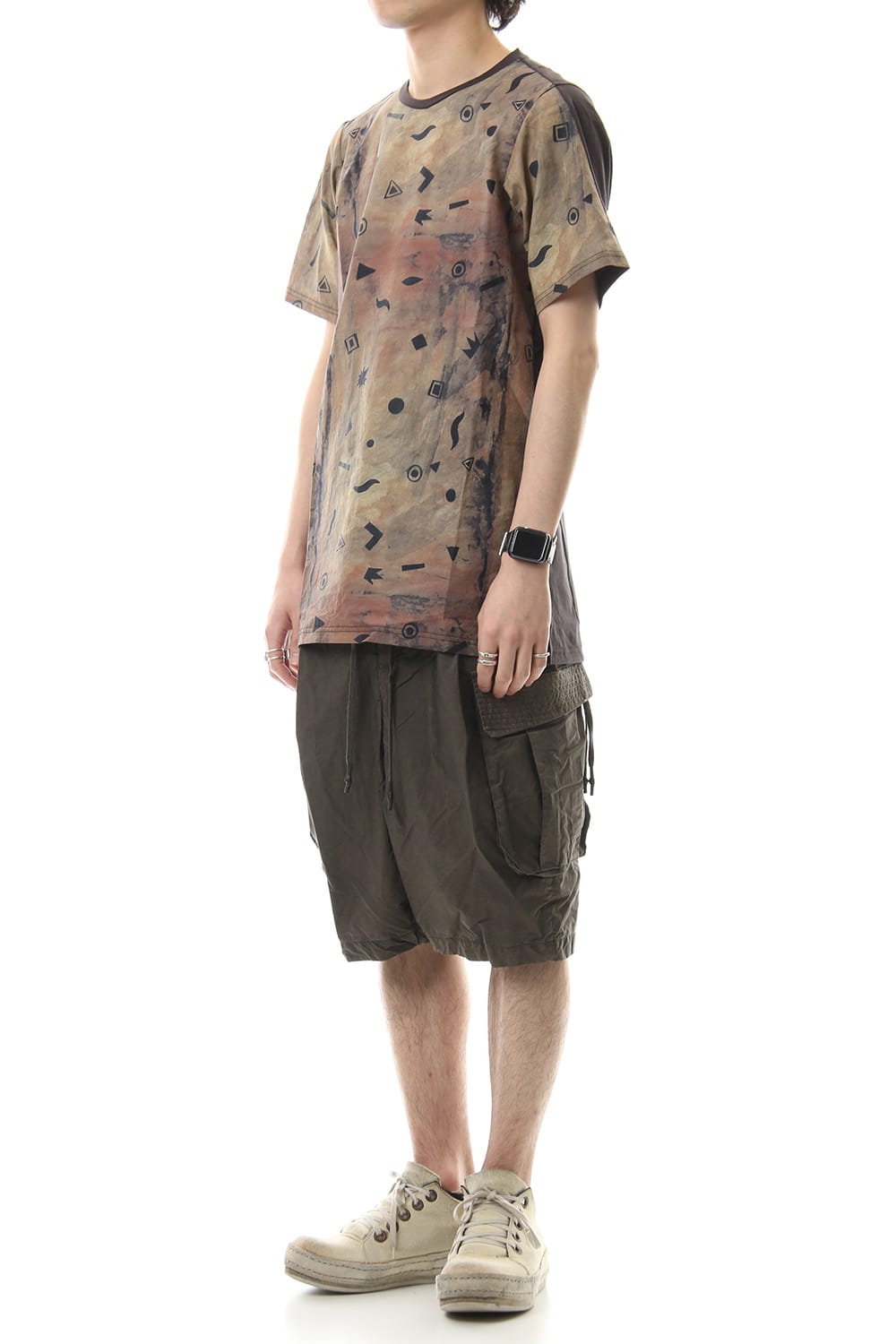 Short sleeve Shinsaku Nagata × DEVOA Loose fit