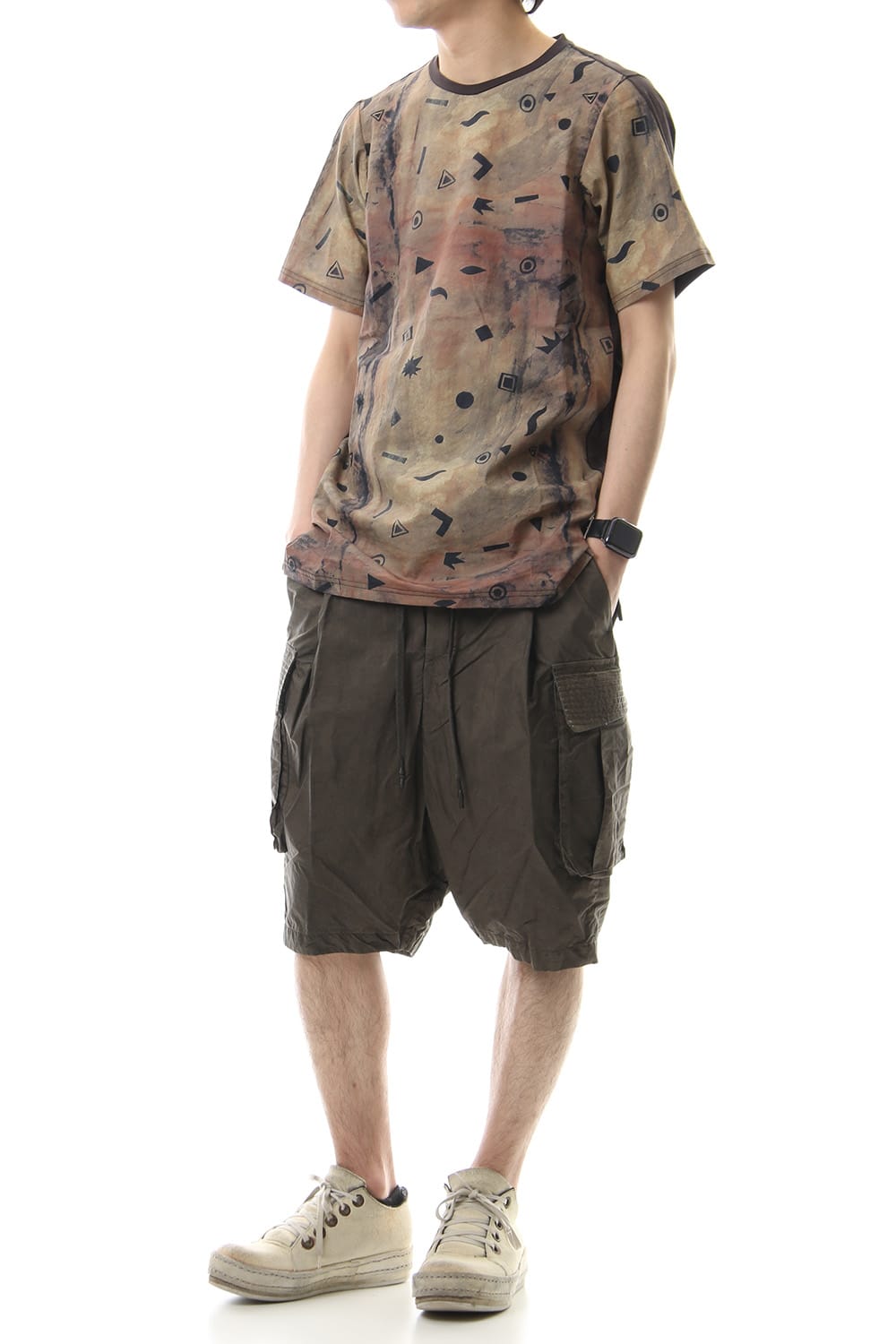 Short sleeve Shinsaku Nagata × DEVOA Loose fit