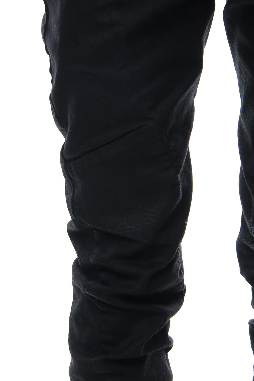 TWISTED SKINNY PANTS Black