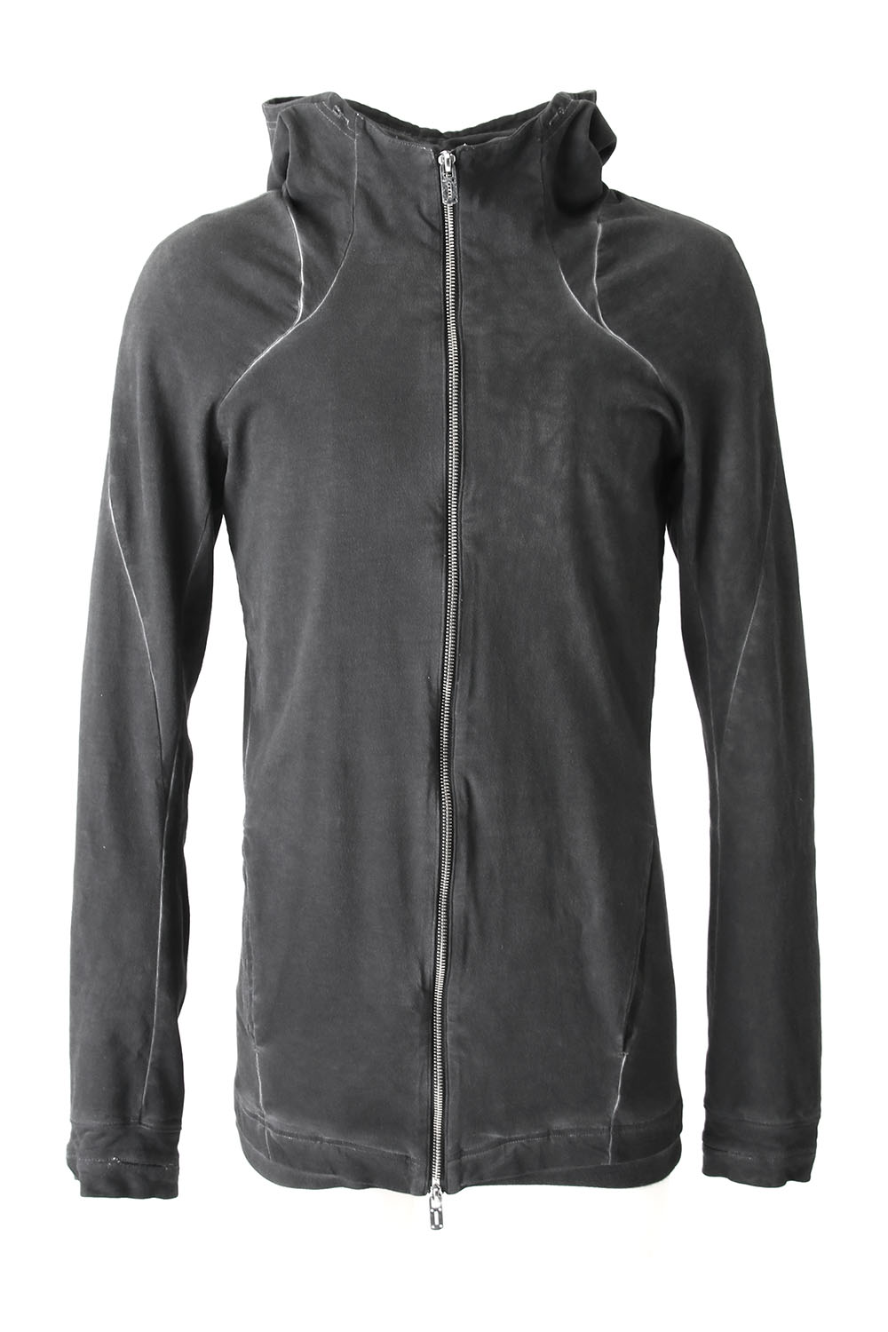 Dense Plain Stitch Cold Dye Parka