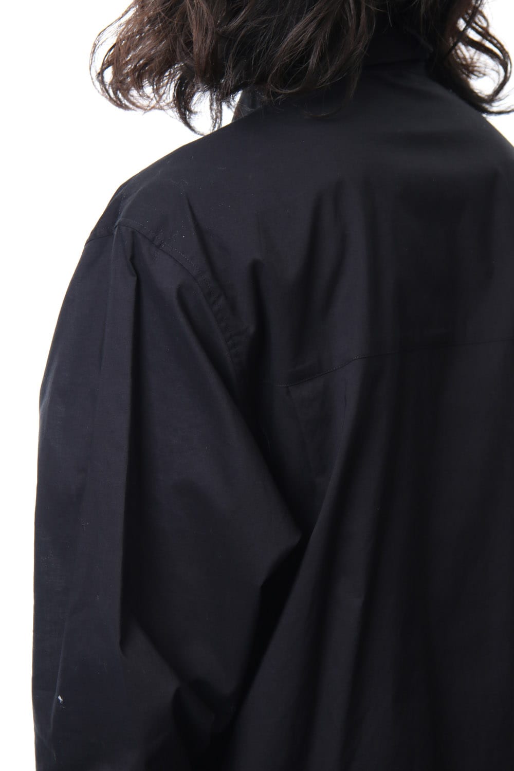 Open Button Stand Shirt