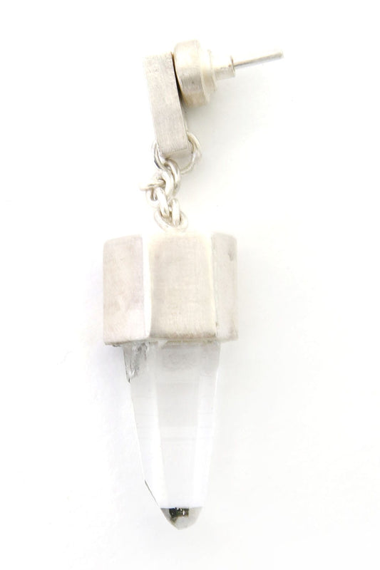 Talisman Dangle Earring (Tiny Lemurian)