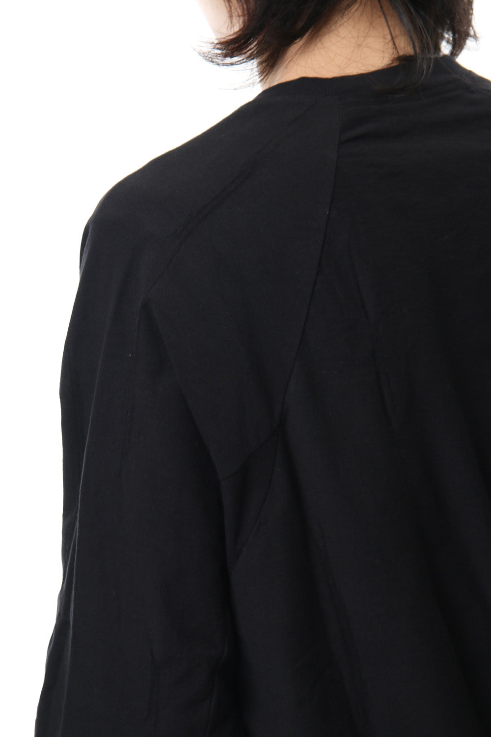 DRAPING CUT AND SEWN Black