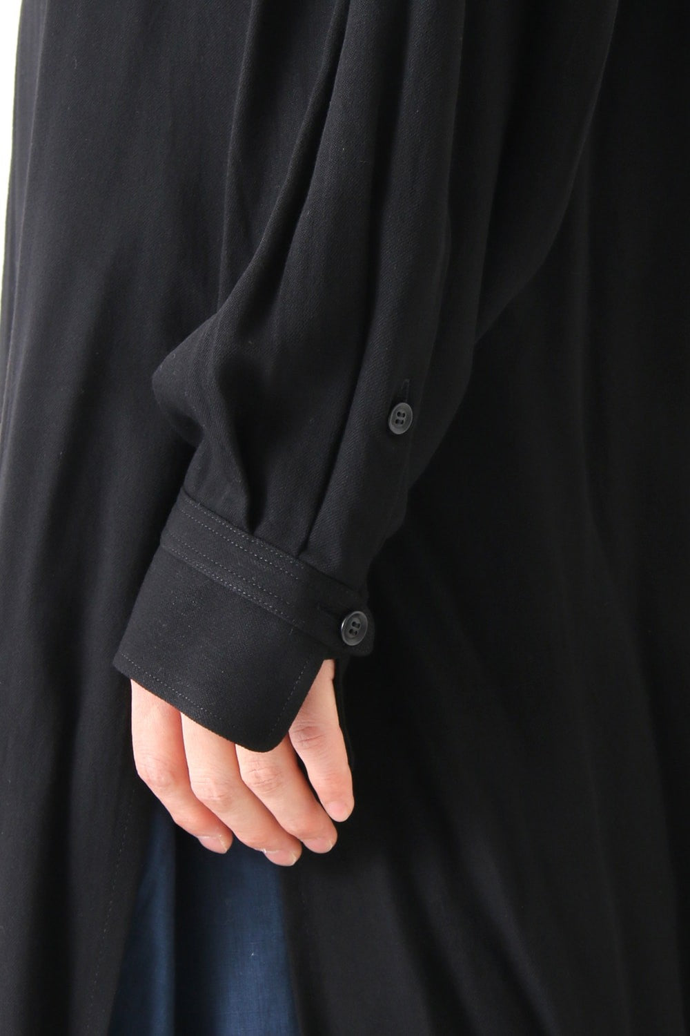Double Left Side Shirt Coat