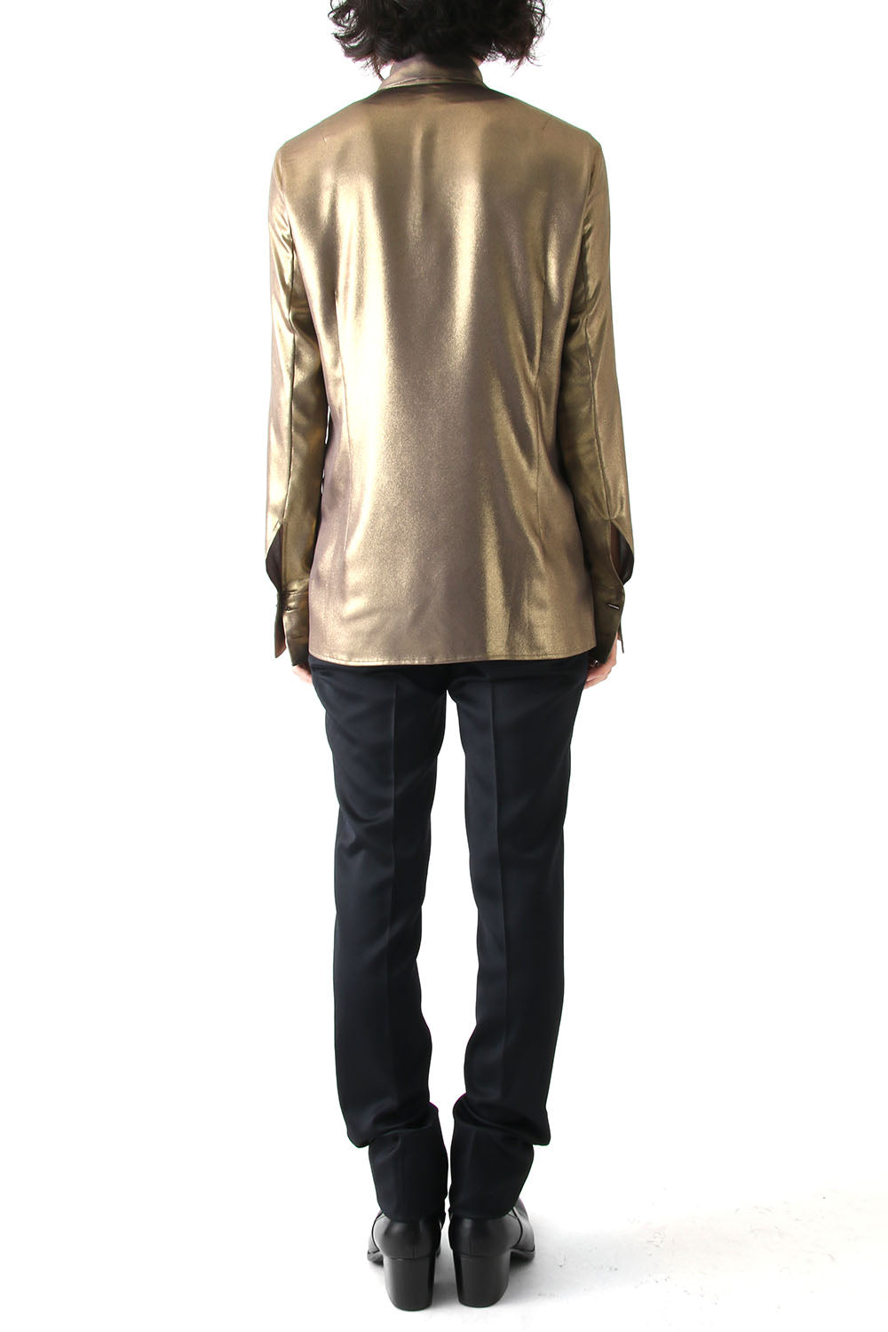 METALIC GEORGETTE SHIRT