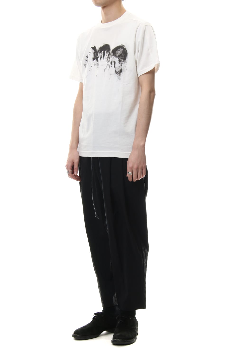 Patricia March Front print T-shirt ver.1