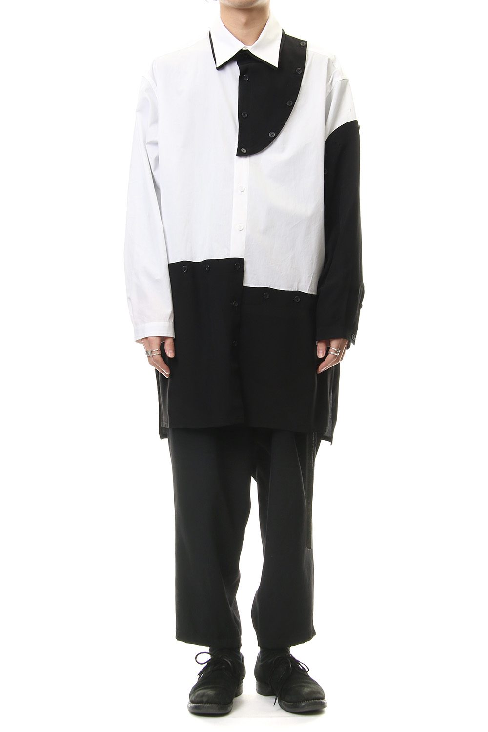 Front Detachable Button Shirt